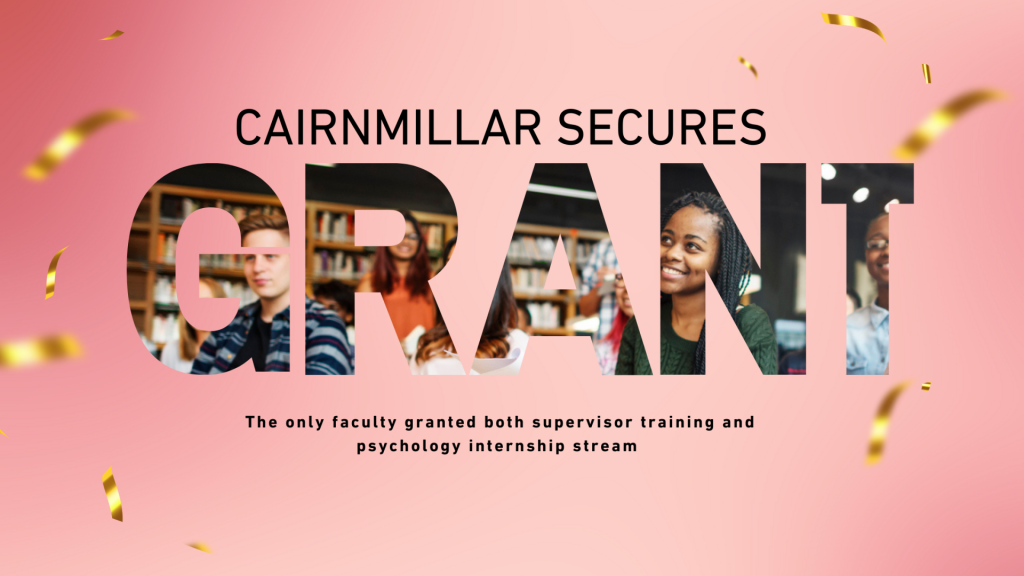 Cairnmillar Institute Awarded Government Grant to Help Train More Psychologists